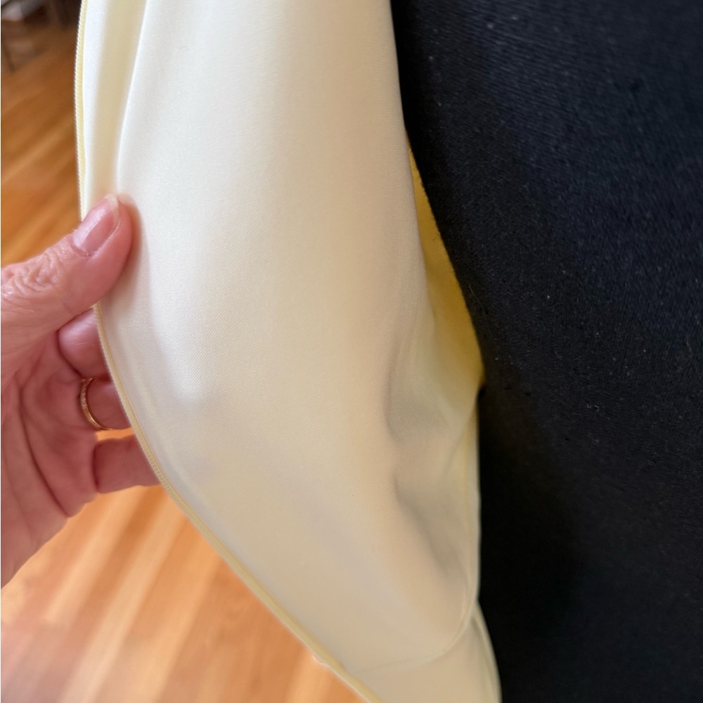 Betsey Johnson yellow cream  Bell Sleeve Dress - Picture 12 of 16